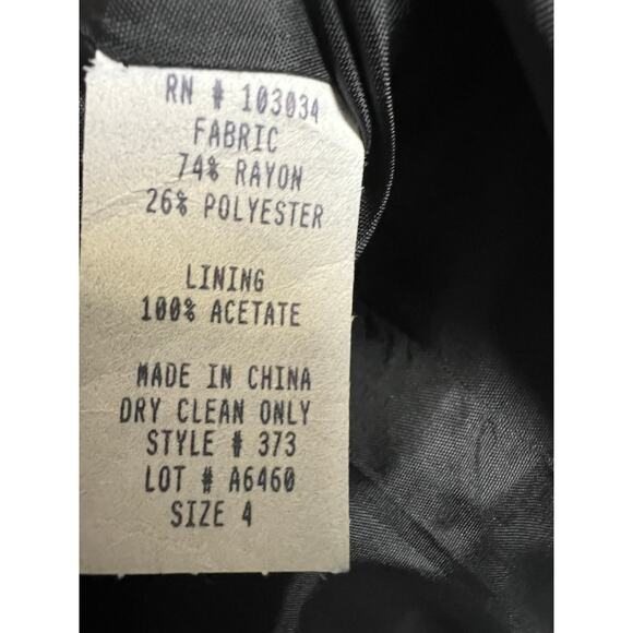 Vintage 90s Giancarlo Ferrari brocade jacket size 4 Y2k 90s Retro - Picture 7 of 7